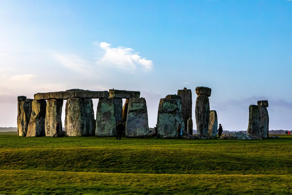 rehistoric heritage and ritual site with huges stone monliths